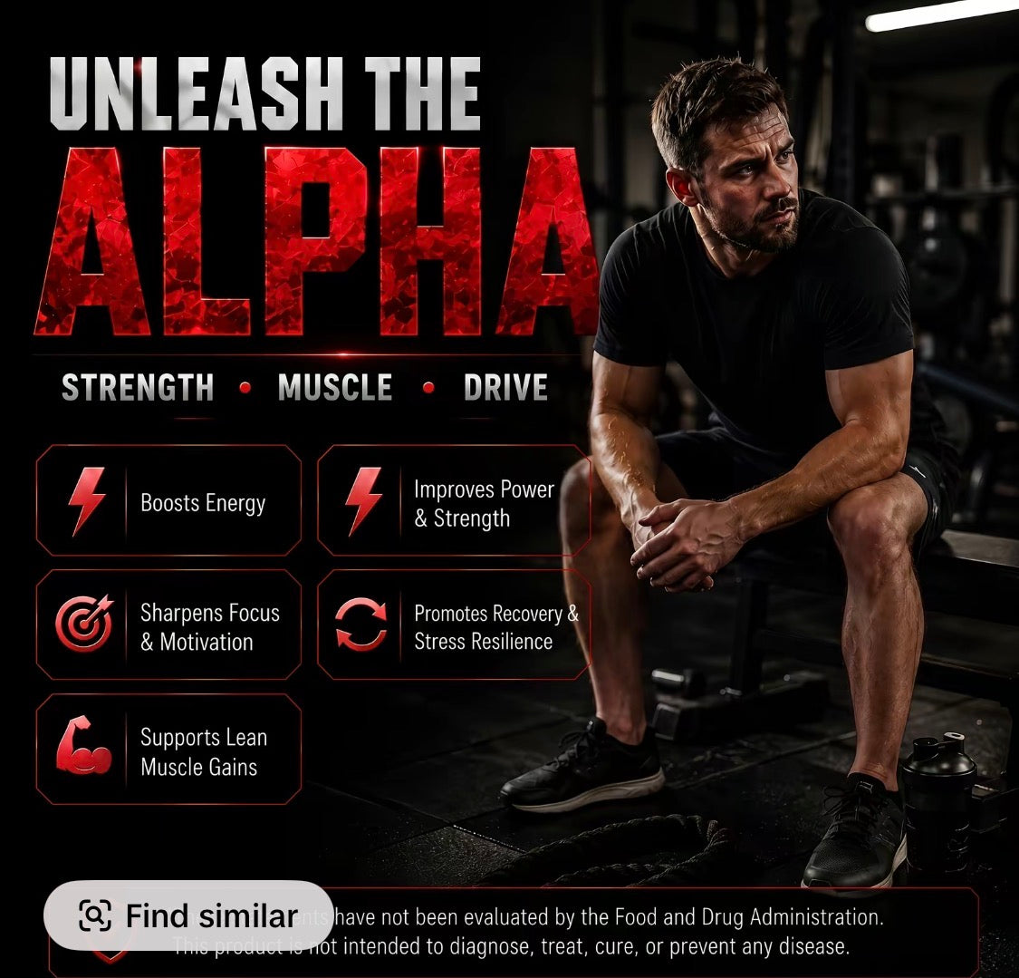 Alpha Male Complex 4-Stack Ultimate Bundle | Testosterone & Lean Mass + Strength & Performance + Mood, Drive & Clarity + Nitric Oxide & Circulation | Complete Daily Men’s Performance System